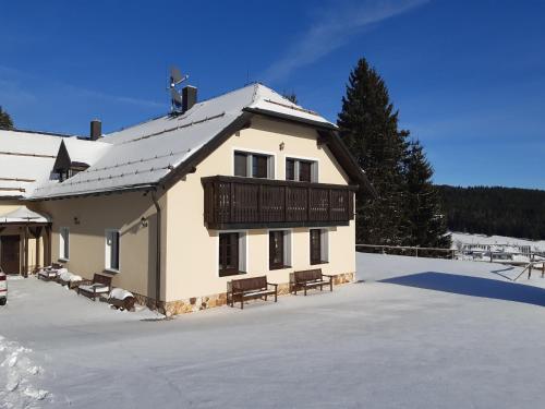 Apartmány Na Lapce v zimě