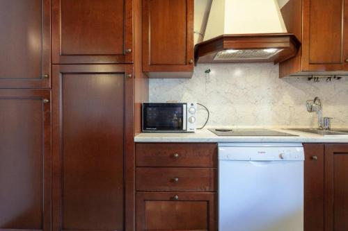 Dapur atau dapur kecil di Chalet Mew