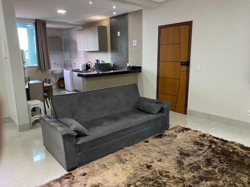 Dapur atau dapur kecil di Apartamento 2 Quartos completo
