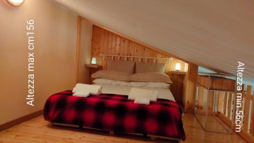 Postel nebo postele na pokoji v ubytování CASA APRICA - BoxAuto - Wifi -