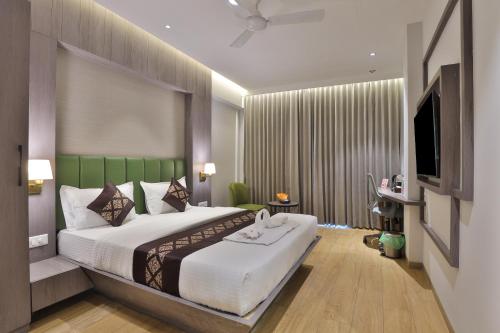 Katil atau katil-katil dalam bilik di Hotel Bawa Inn