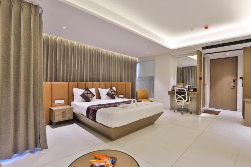 Katil atau katil-katil dalam bilik di Hotel Bawa Inn