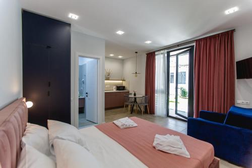 Postel nebo postele na pokoji v ubytování Central Inn