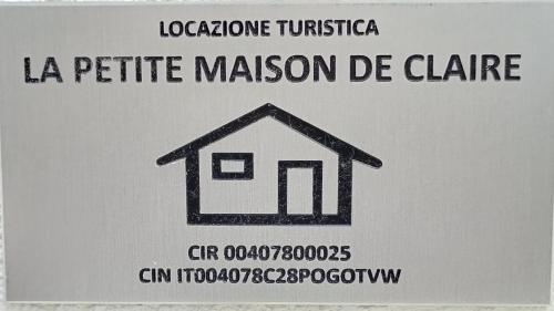 La petite maison de Claire tanúsítványa, márkajelzése vagy díja