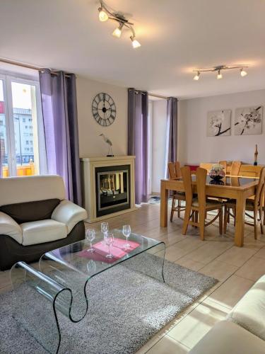 Appartement 6 pers, centre-ville- T3, 90m2