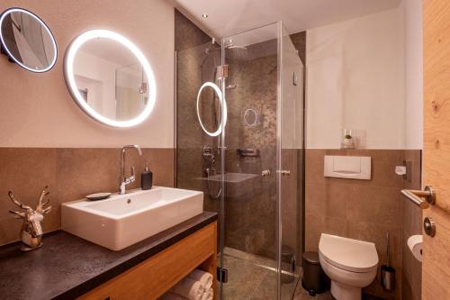 Un baño de Ferienwohnung Fankhauser