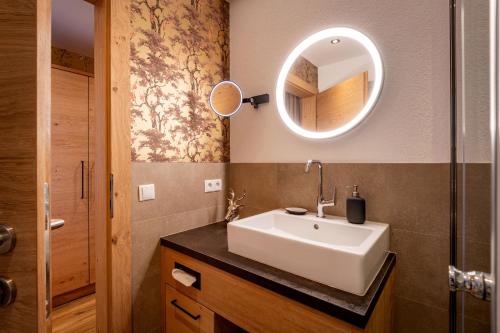 Un baño de Ferienwohnung Fankhauser