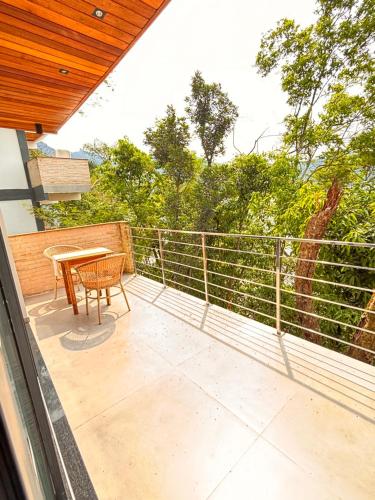 Μπαλκόνι ή βεράντα στο Flats Praia Comprida