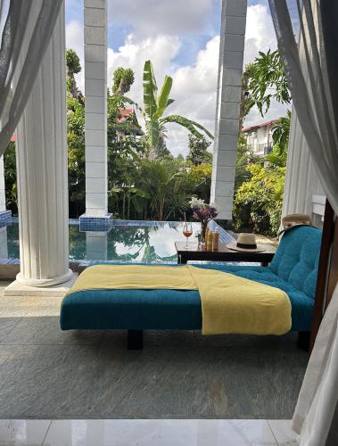 Khu vực ghế ngồi tại French Villa - Colombo