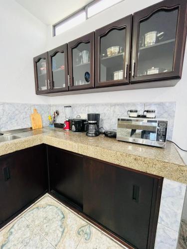 Η κουζίνα ή μικρή κουζίνα στο Apartamento familiar Talo