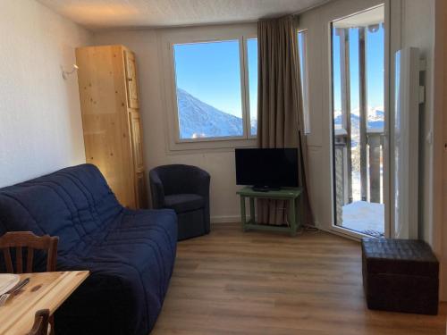 2 pièces sud, vue panoramique, confort pour 4 pers.