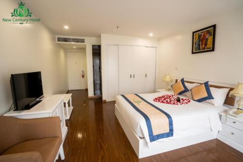 Μια τηλεόραση ή/και κέντρο ψυχαγωγίας στο New Century Hotel