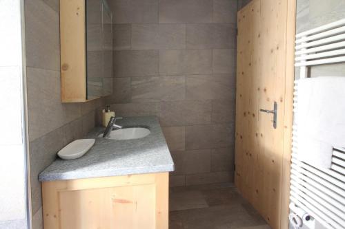 Koupelna v ubytování Apartment Diala