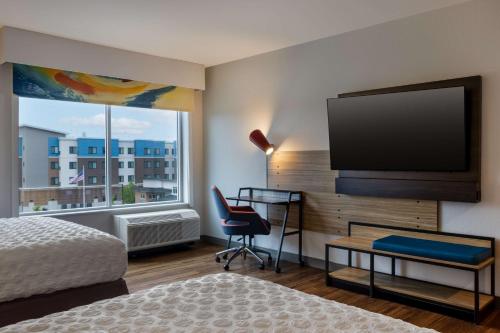 Ein Bett oder Betten in einem Zimmer der Unterkunft Tru By Hilton Ankeny
