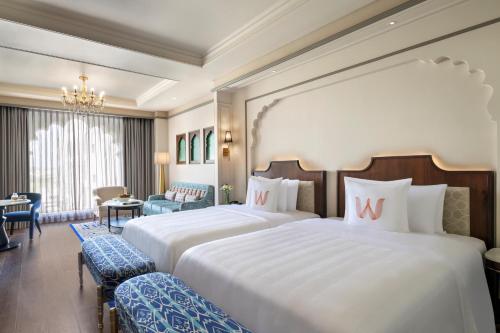 Postel nebo postele na pokoji v ubytování Welcomhotel By ITC Hotels, Jabalpur
