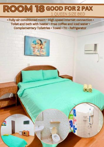 póster para una habitación buena para pagar cuando seis camas de pago en Happy Home Hotel Beachfront, en Boracay