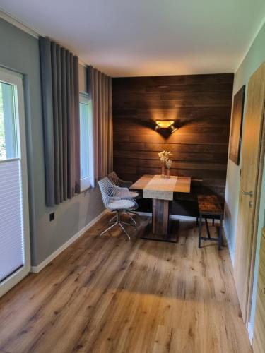 Ruang duduk di Sauna Bungalow
