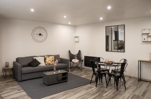 Posezení v ubytování Loft Noam