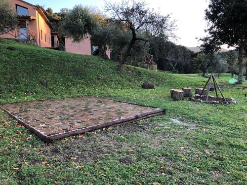 Jardín al aire libre en Podere Bagnoli