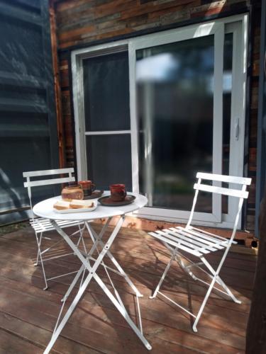 Patio nebo venkovní prostory v ubytování Aguaymanto