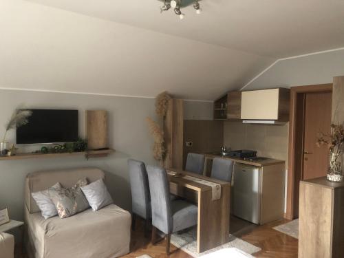 TV/Unterhaltungsangebot in der Unterkunft Apartments Dunja