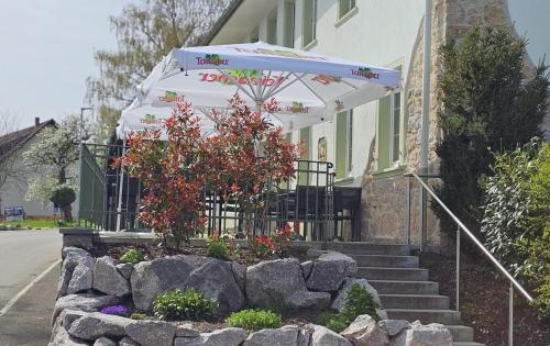 Zahrada ubytování Hotel Engel Buch