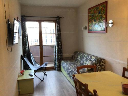 Appartement familial, 2 chambres, balcon S-E, à 30m pistes et Balnéo, Les Angles - FR-1-295-135