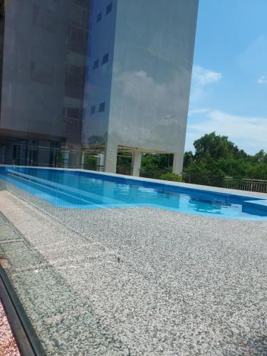 Πισίνα στο ή κοντά στο Apartment pelindung seaview