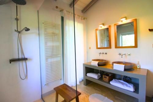 Ένα μπάνιο στο Villa Il Pozzo