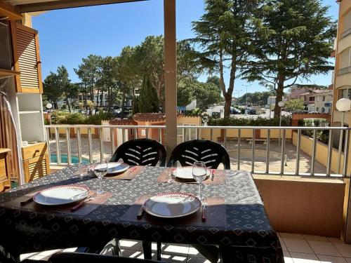 Appart Studio cabine 4 couchages ARGELES SUR MER AR070-0108