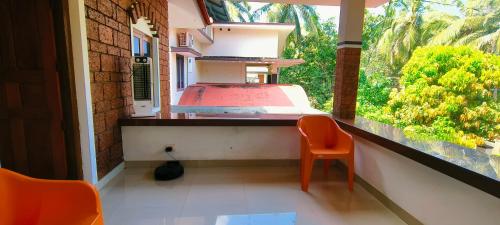 Balkoni atau teres di Nirmalyam Homestay