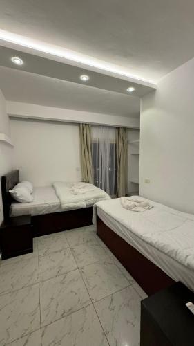 Postel nebo postele na pokoji v ubytování Desert Hotel Dahab
