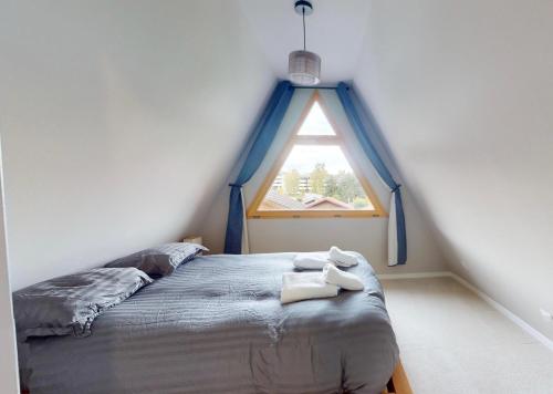Cama o camas de una habitación en Chalet l'Escale