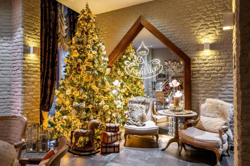 Posezení v ubytování Boutique Hotel De Castillion