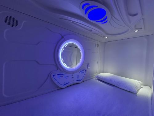 Hostel Space Capsuleにあるベッド