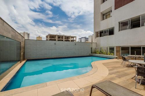Πισίνα στο ή κοντά στο Lindos Estúdios em Condomínio c/ Piscina - Águas Claras - MADB