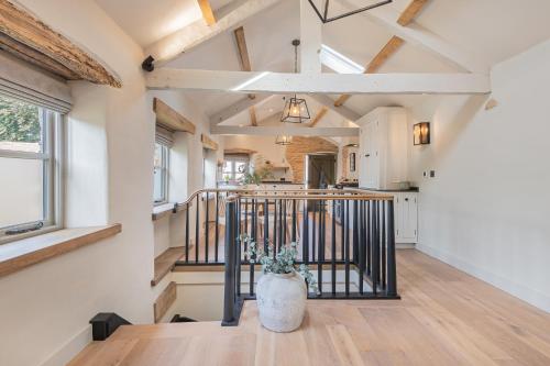 Η κουζίνα ή μικρή κουζίνα στο The Hut Retreat Kirkby Lonsdale