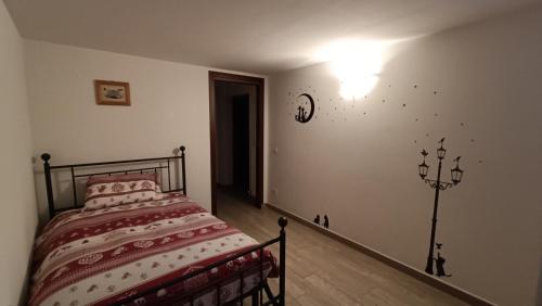 Ένα ή περισσότερα κρεβάτια σε δωμάτιο στο Casa di Cipo