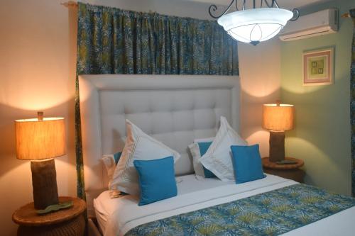 Ένα ή περισσότερα κρεβάτια σε δωμάτιο στο Bevakie