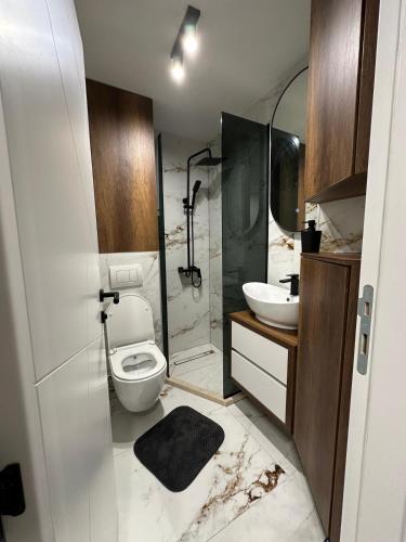Ένα μπάνιο στο Luxury Apartment Sapphire