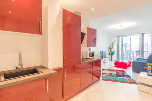 Nice promenade des anglais vue mer