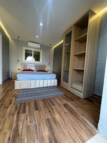 Ένα ή περισσότερα κρεβάτια σε δωμάτιο στο Mashrabiya hotel