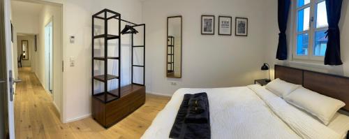 Letto o letti in una camera di Juraperle - Historisch und modern