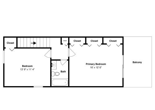 a floor plan of a house at Starboard Light 1 in Ormond Beach