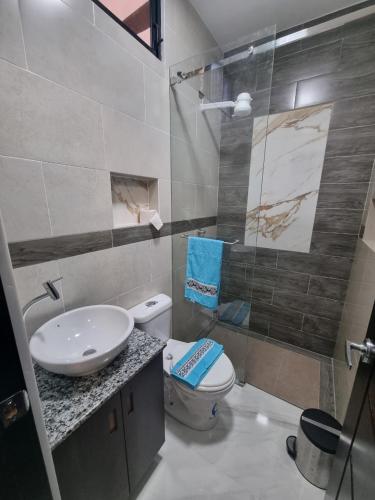Bilik mandi di Casa Rosita
