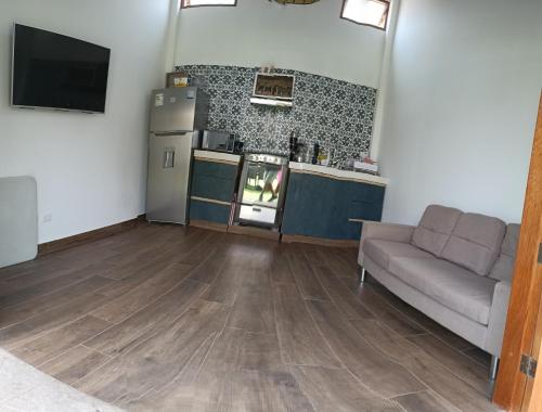Dapur atau dapur kecil di Casa pachacamac