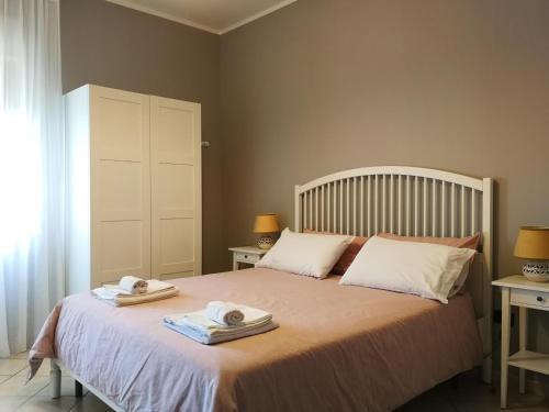 Postel nebo postele na pokoji v ubytování B&B Bellavista Gerace