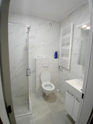 Koupelna v ubytování Apartman Milan'o