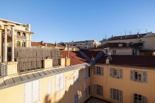 a view from the roof of a building at Naomi Nice in Nice