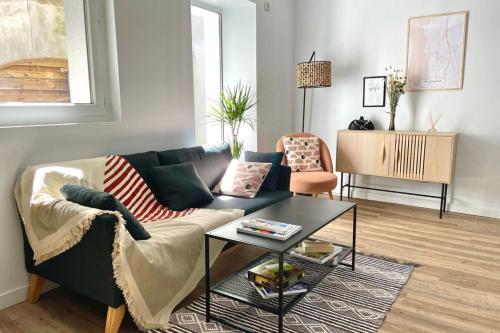 Grande terrasse en centre ville